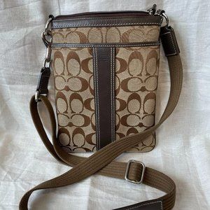 Coach Fabric Messenger Crossbody In Colorblock Signature Canvas
